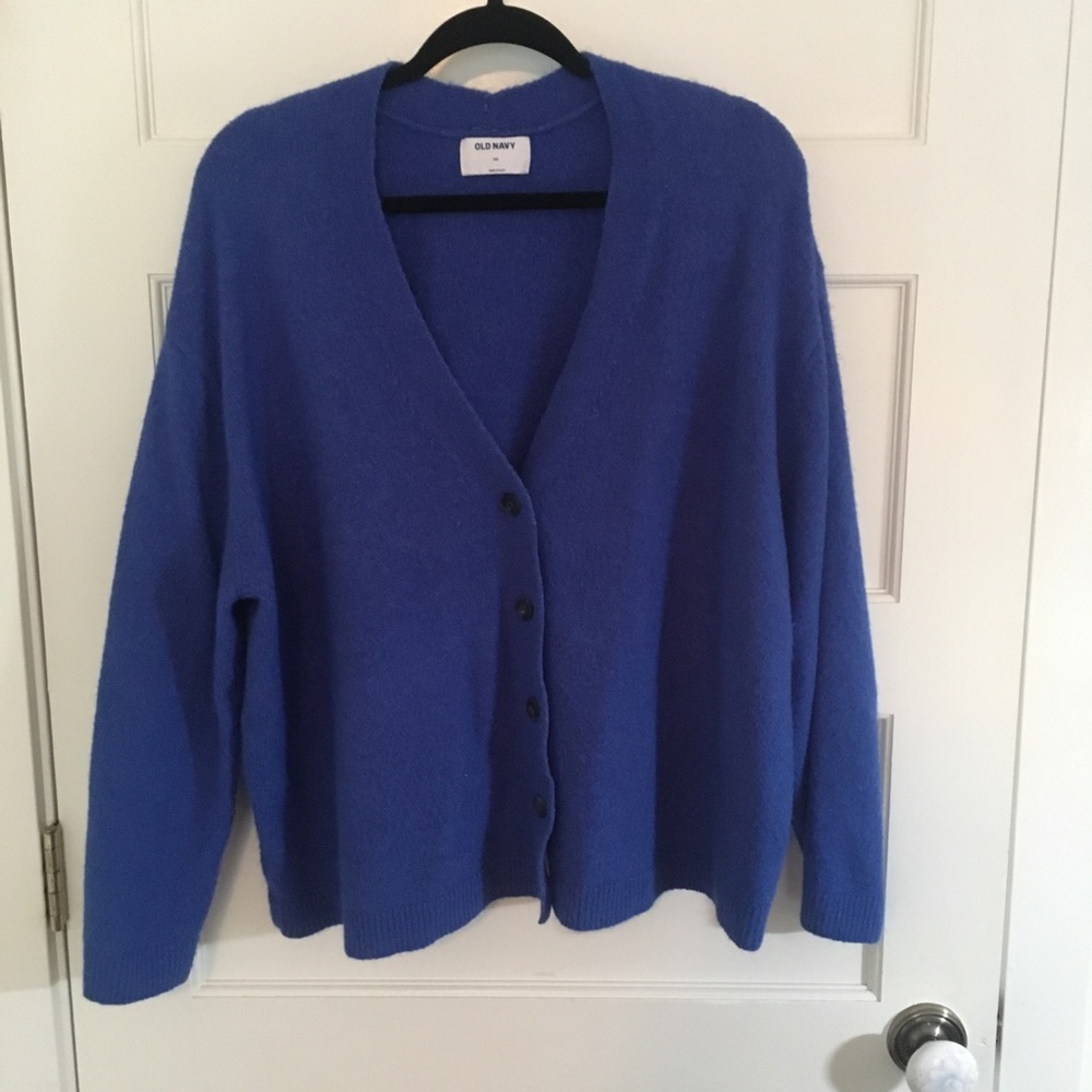 Royal blue cardigan